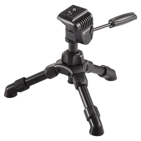 Vanguard VS-82 TableTop Tripod 9" Folded Rotates 360